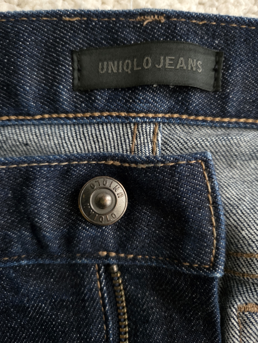 UNIQLO Dark Blue Denim Jeans
